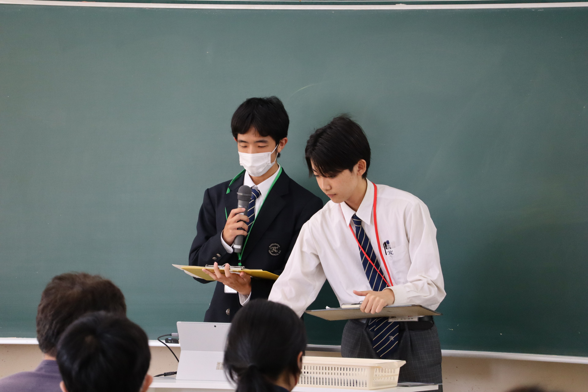 第１回学校見学会 生徒会.JPG